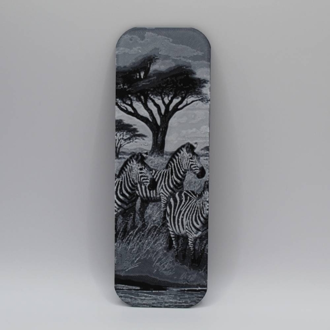 Marque-page – Zèbres dans la savane 